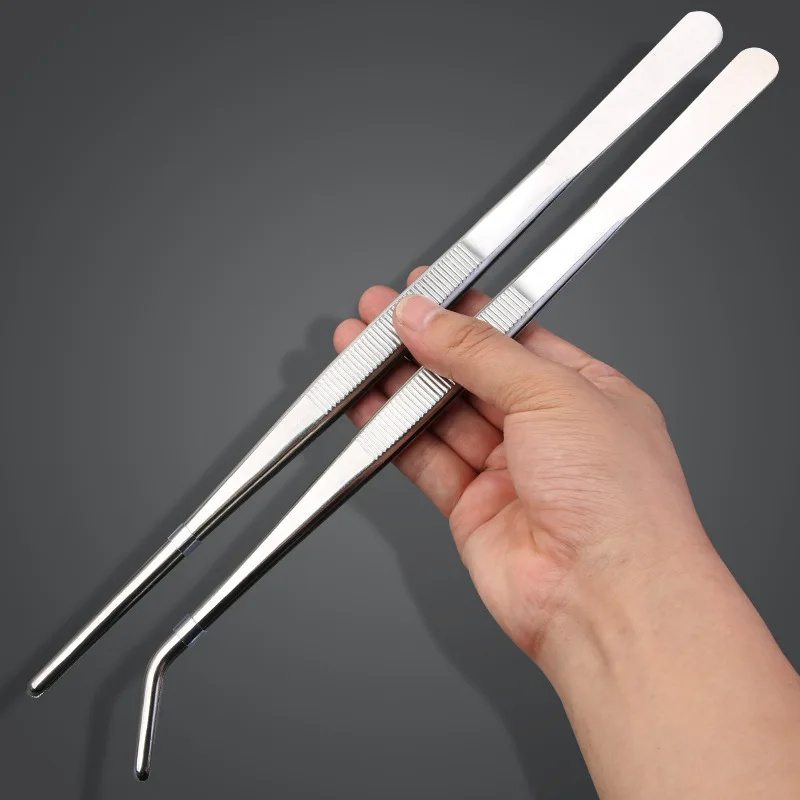 Marine Aquarium Equipment - Stainless Multifuctional Steel Elbow Tweezers Aquarium