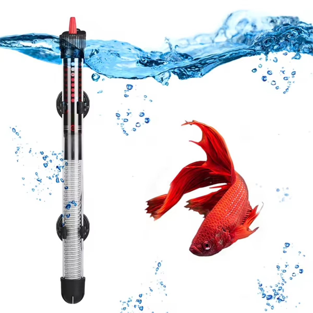 Aquarium & Marine Museum Kota Kinabalu - (A02R] Submersible Aquarium Heater 25-300W Adjustable