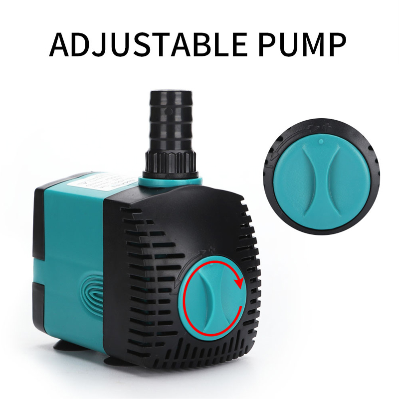 Marine Aquarium Nano - 60/50/35/25/15/10/6/3W Ultra-Quiet Submersible Water Fountain Pump