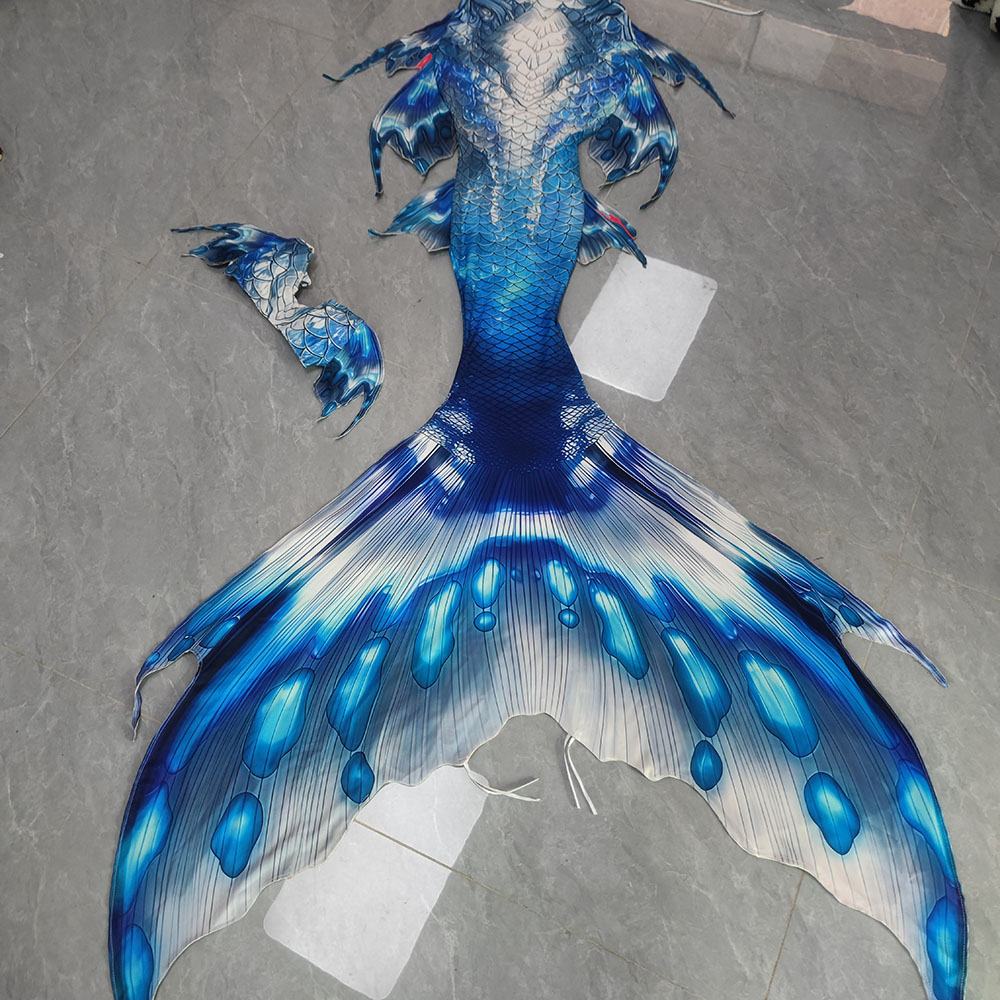 Aquarium & Marine Museum Kota Kinabalu - Original Colorful Mermaid Tail Tailored Mermaid