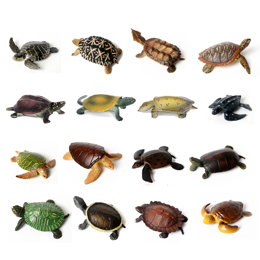 Aquarium Marine Fishes - Realistic Miniatures Marine Life Sea Turtle