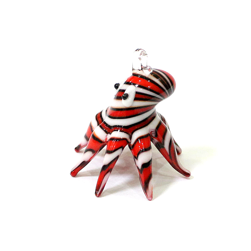 Mini Glass Octopus Pendant Cut - Aquarium Marine Fishes recension och pris