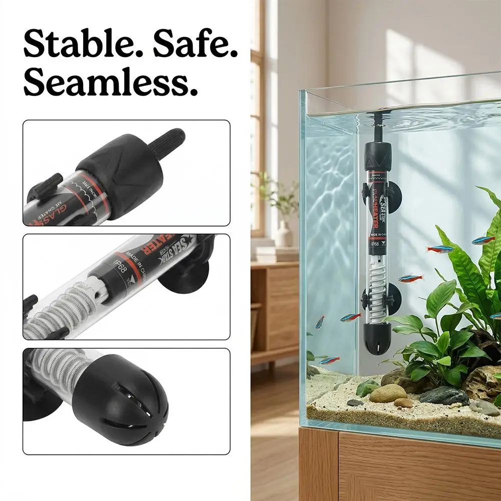 Adjustable Aquarium Heater 25W - Marine Aquarium Nano recension och pris