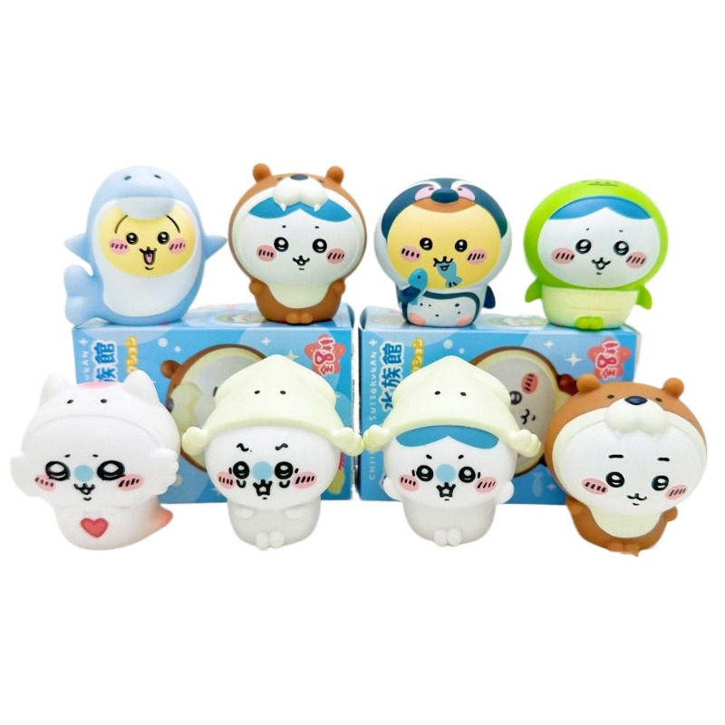 8pcs/Box Kawaii Chiikawa Aquar - Marine Aquarium Kit recension och pris