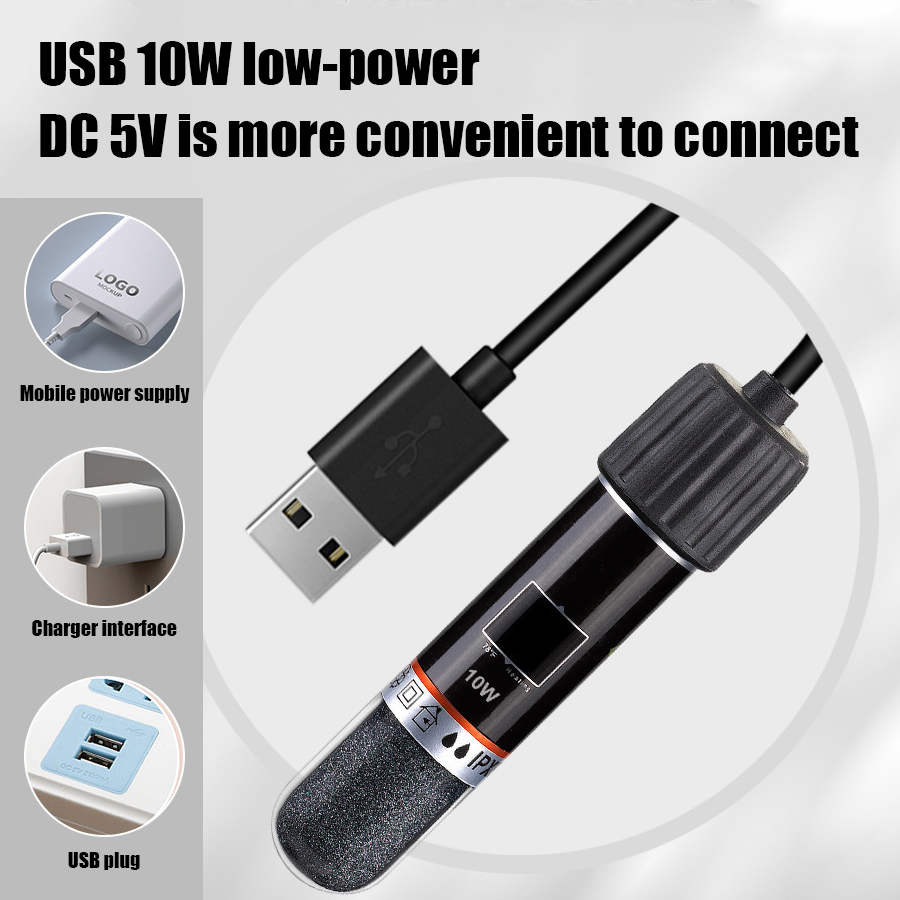 USB Mini Aquarium Heating Rod  - Marine Aquarium Nano recension och pris
