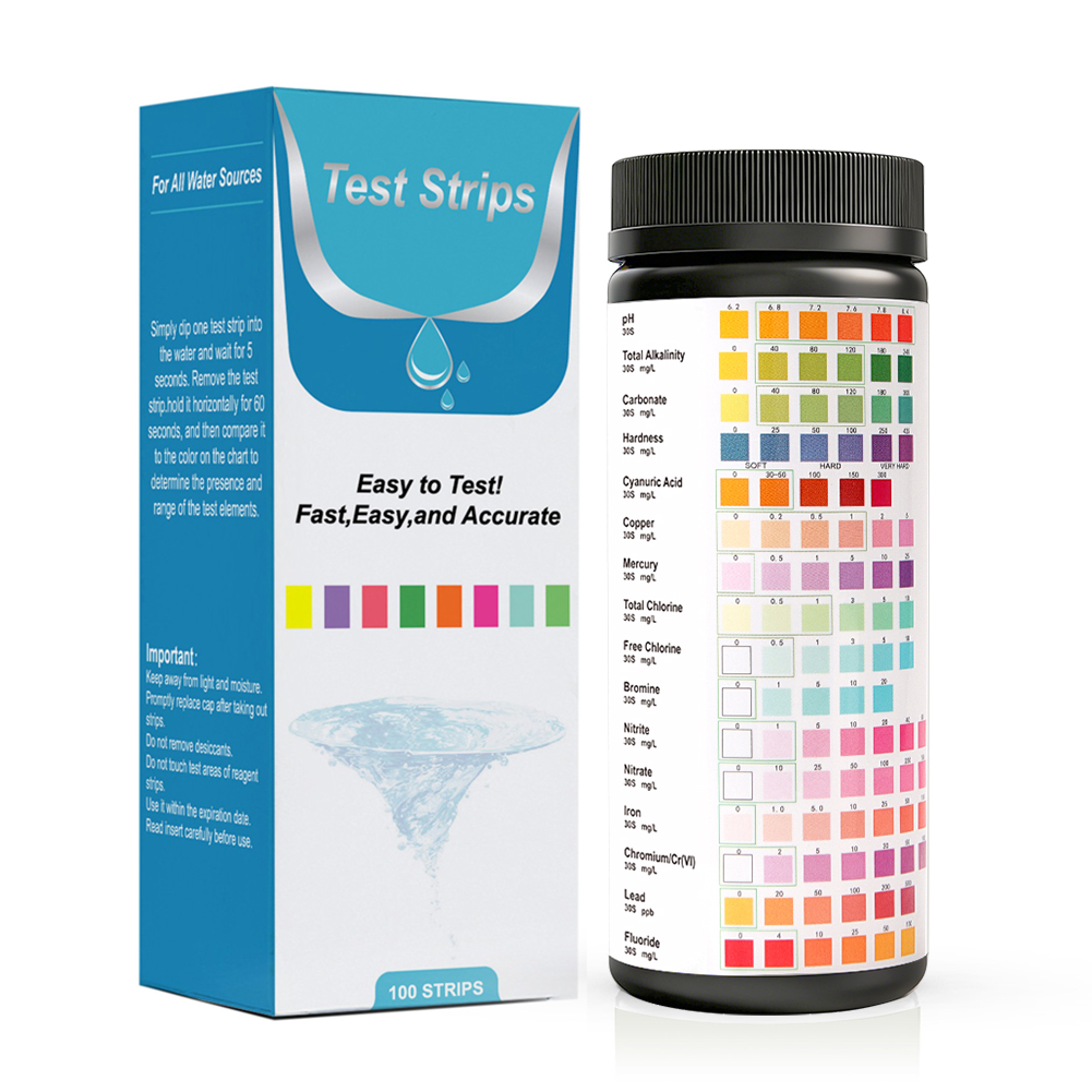 Yieryi 16 in 1 Water Test Stri - Marine Aquarium Water Test Kit recension och pris