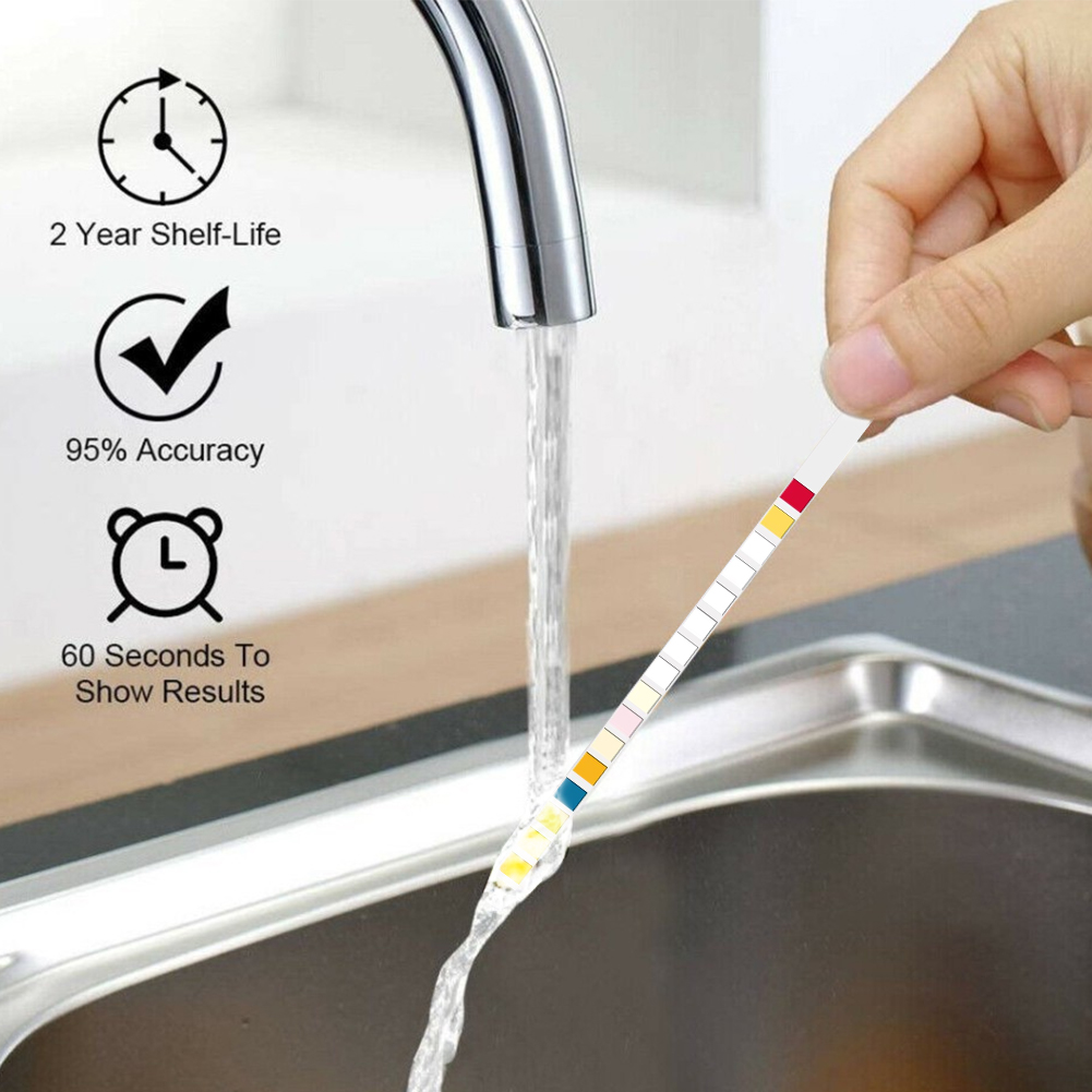 Yieryi 16 in 1 Water Test Stri - Marine Aquarium Water Test Kit recension och pris