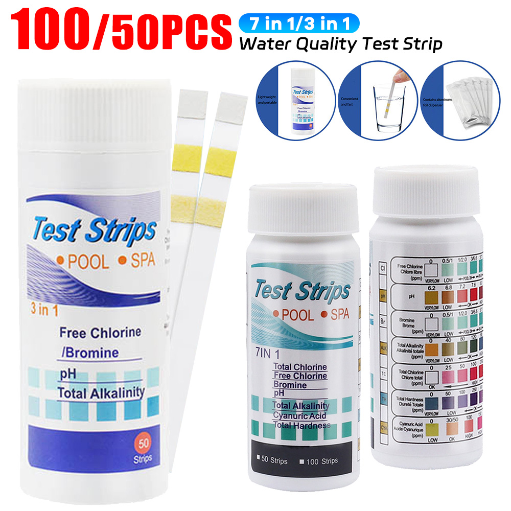 7 in 1 Aquarium Test Strips Mu - Marine Aquarium Water Test Kit recension och pris