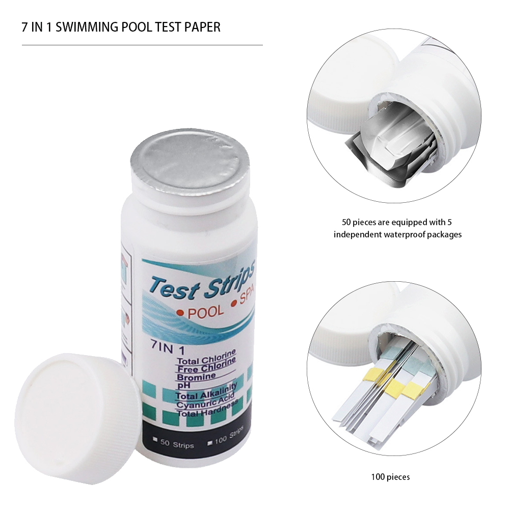 7 in 1 Aquarium Test Strips Mu - Marine Aquarium Water Test Kit recension och pris