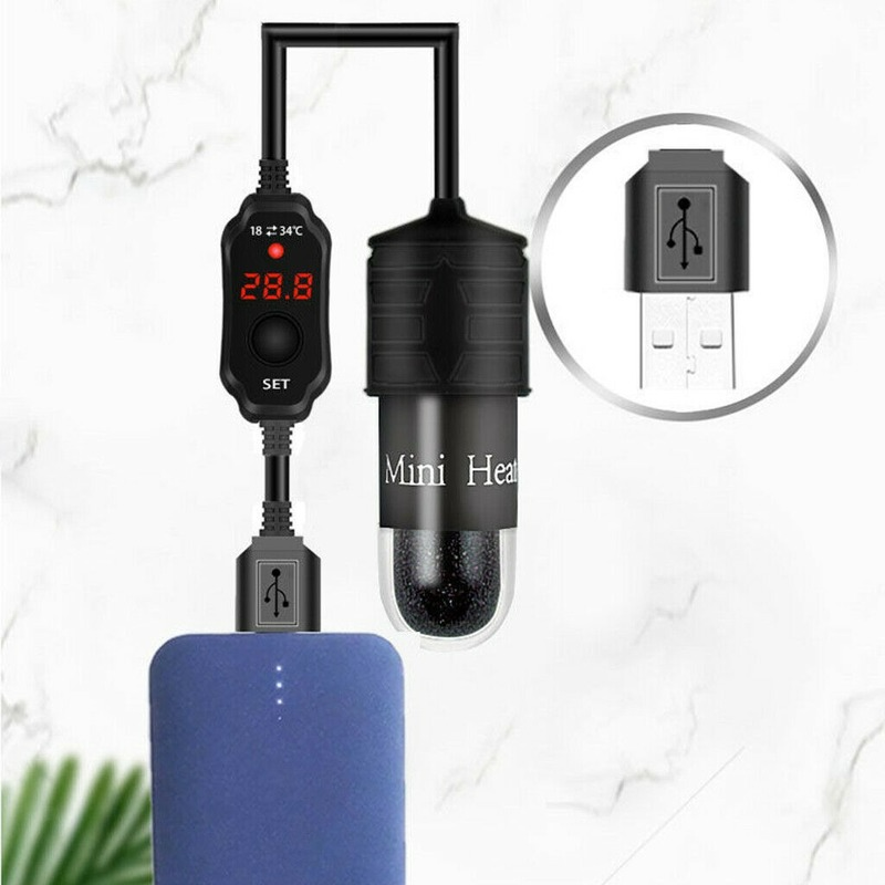 Mini Aquarium Fish Tank Heater - Marine Aquarium Nano recension och pris