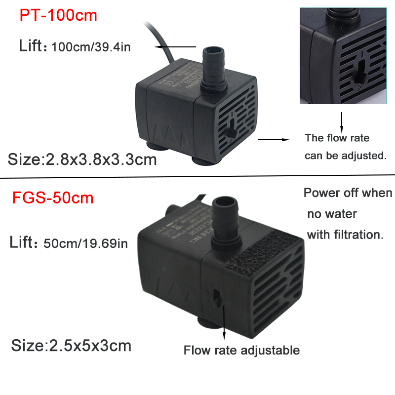 Ultra Quiet USB Aquarium Fish  - Marine Aquarium Nano recension och pris