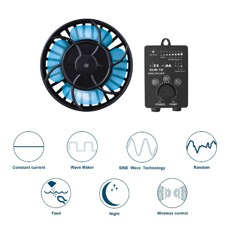 Jebao Jecod SLW Series Manual  - Marine Aquarium Equipment recension och pris