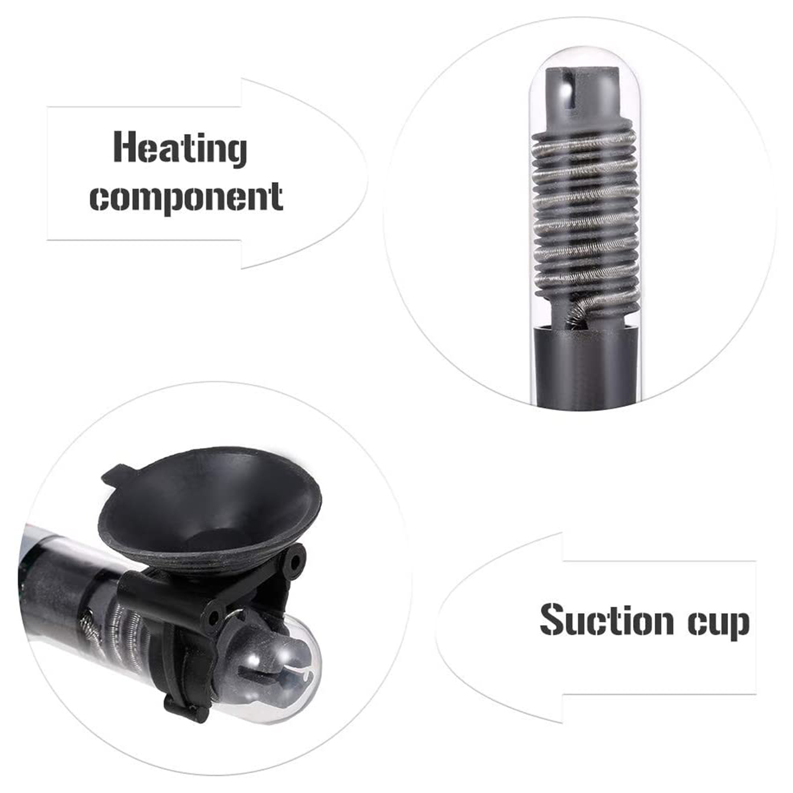 Mini Aquarium Heater Submersib - Marine Aquarium Nano recension och pris