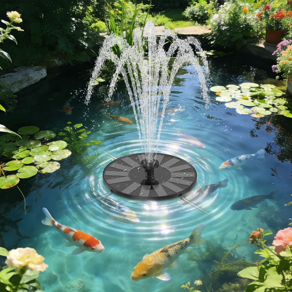 New 1.4W Solar Fountain Stable - Marine Aquarium Equipment recension och pris