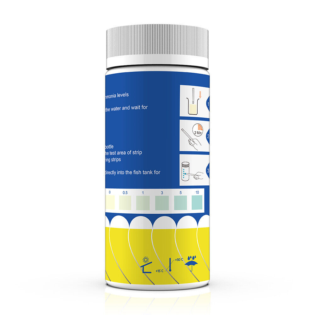 Ammonia Nitrogen Quick Water Q - Marine Aquarium Water Test Kit recension och pris
