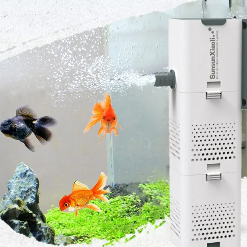 3 In 1 Aquarium Filter Pump Aq - Marine Aquarium Nano recension och pris