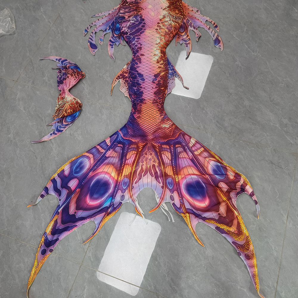 Original Colorful Mermaid Tail - Aquarium & Marine Museum Kota Kinabalu recension och pris